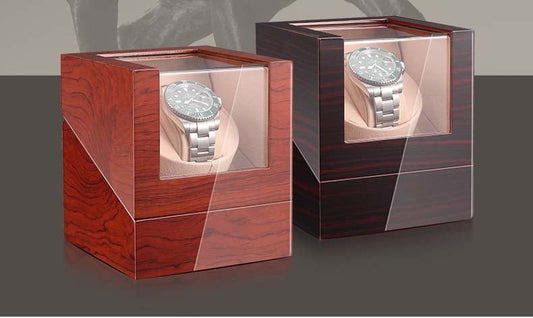 ALDO Apparel & Accessories / Jewelry / Watch Accessories / Watch Winders / Automatic Watch Winder British Design Handmade Battery or DC/AC Operated