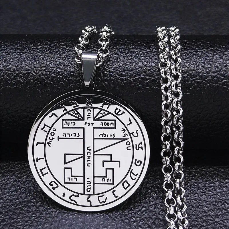 ALDO Clothing Accessories > Sunglasses King Solomon Seal Pendant Necklass Hexagram Tree of Life Ten Sephiroth For Good Health,Fortune and Prosperity