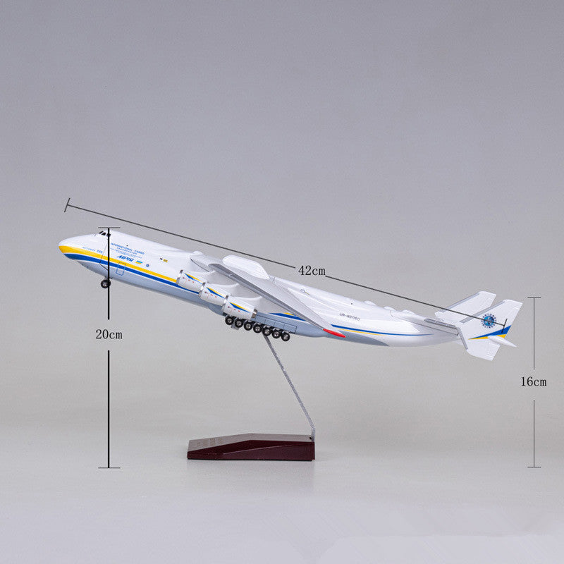 ALDO Creative Arts Collectibles Scale Model Antonov AN-225 AN225 Mriya Transport Aircraft Airplane
