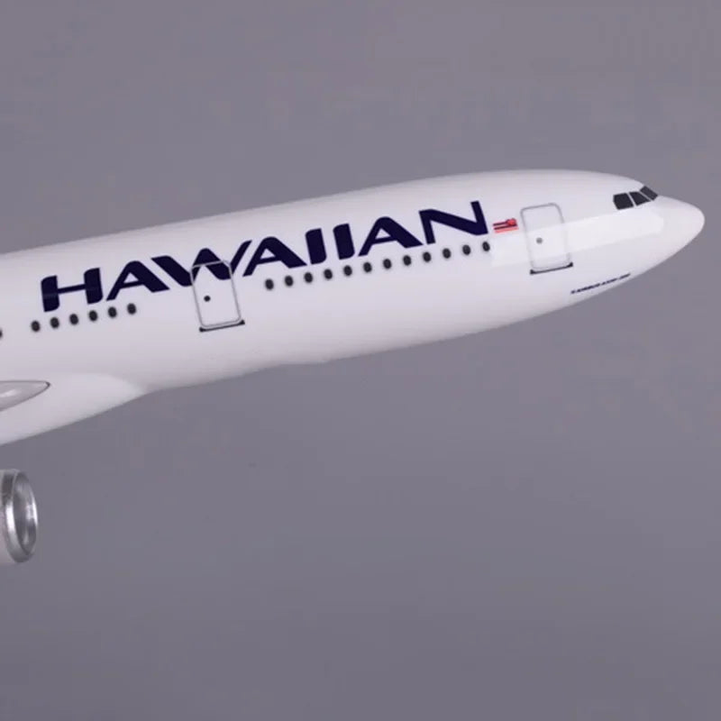 ALDO Creative Arts Collectibles Scale Model Hawaiian Airline Airplane Airbus A330 Model Aircraft