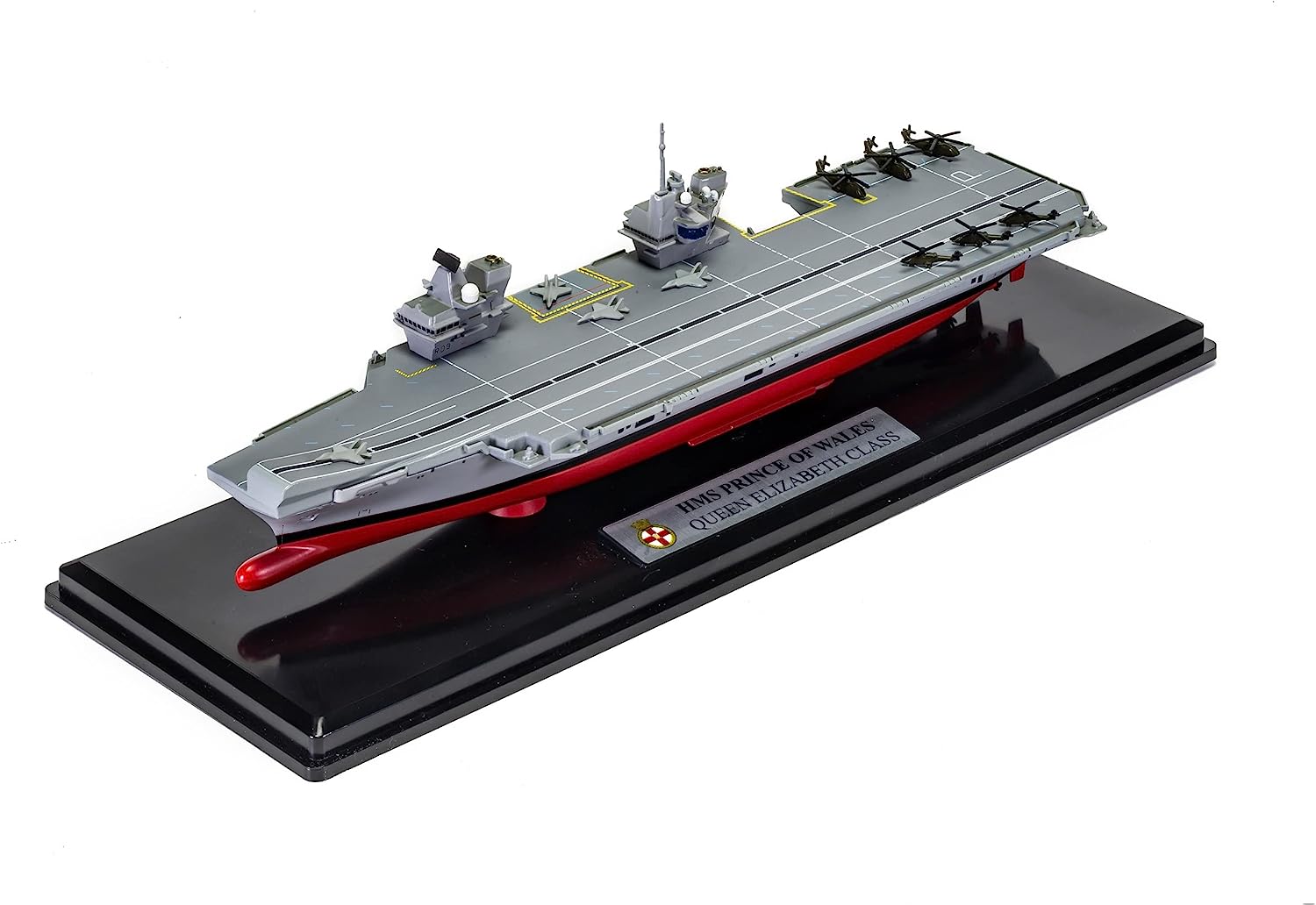 ALDO Creative Arts Collectibles Scale Model HMS Prince Of Wales Queen Elizabeth Class Aircraft Carrier Ship Model Assembled