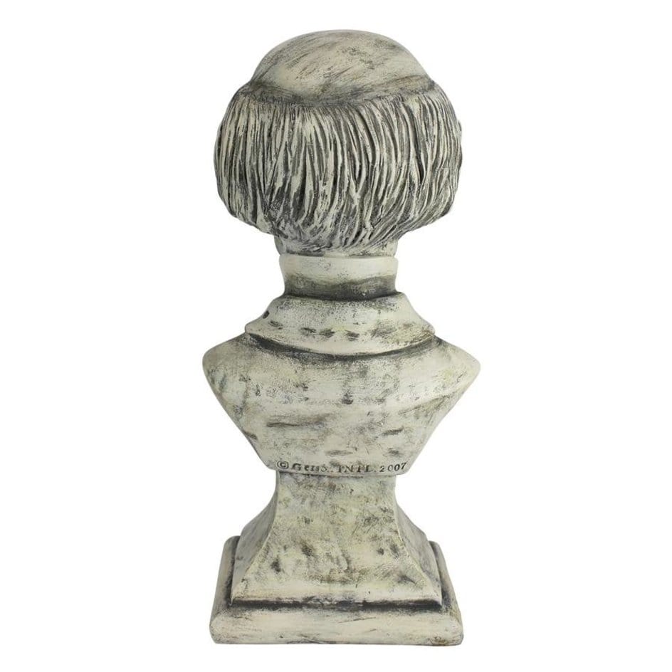 ALDO Décor>Artwork>Sculptures & Statues 5.5"Wx4"Dx11.5"H / NEW / resin Vampire Dracula Halloween Sculptural Bust