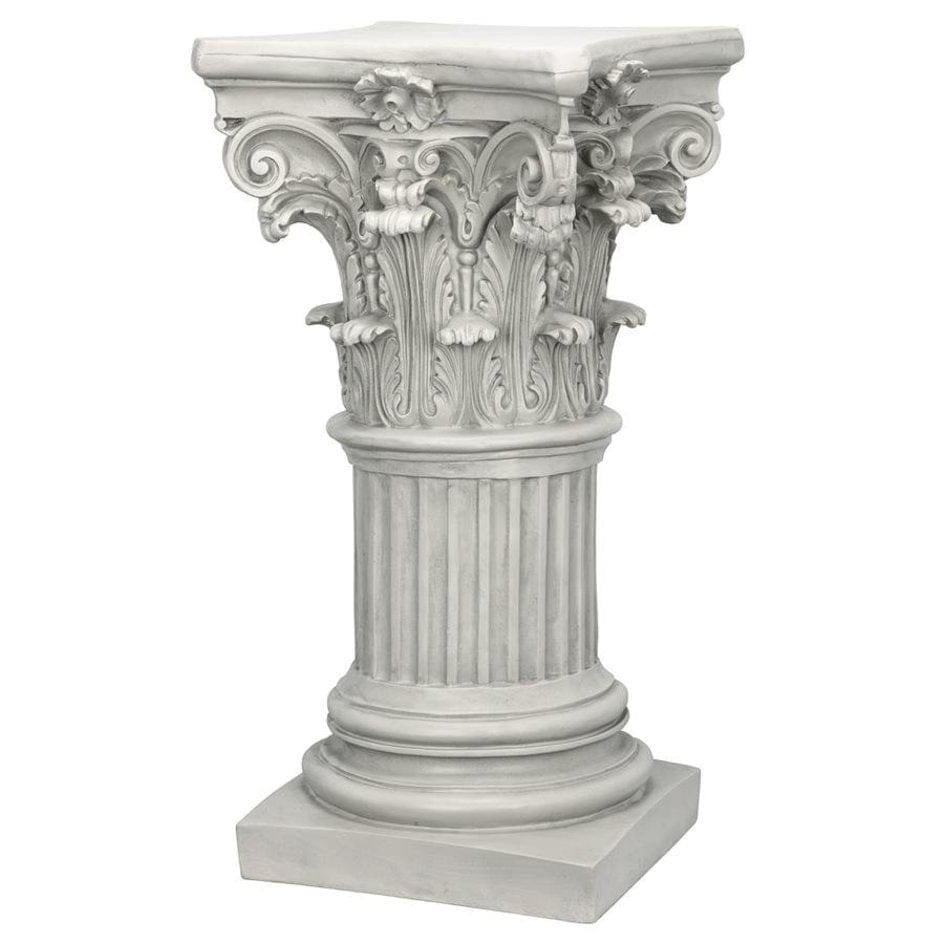 ALDO Décor>Artwork>Sculptures & Statues Roman Emperor Marcus Aurelius Caracalla Sculptural Bust On Corinthian Pedestal