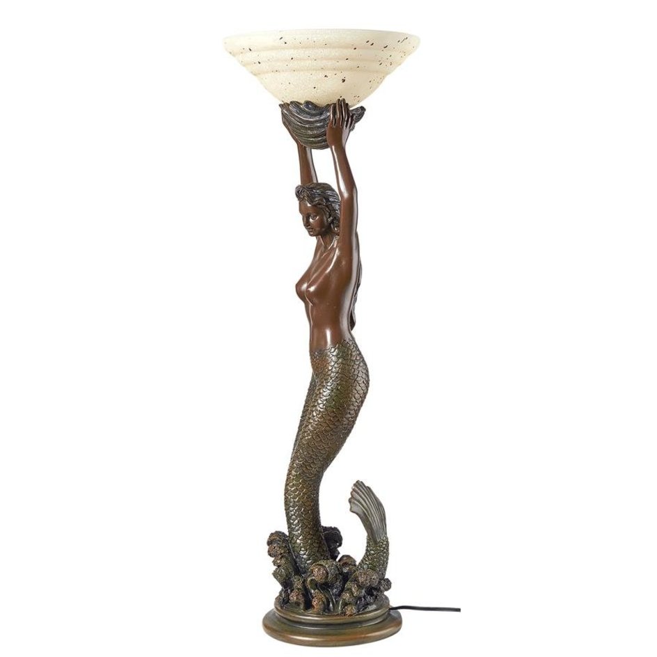 ALDO décor>Lighting > Lamps Mermaid Medium Handmade Sculptural Table Lamp