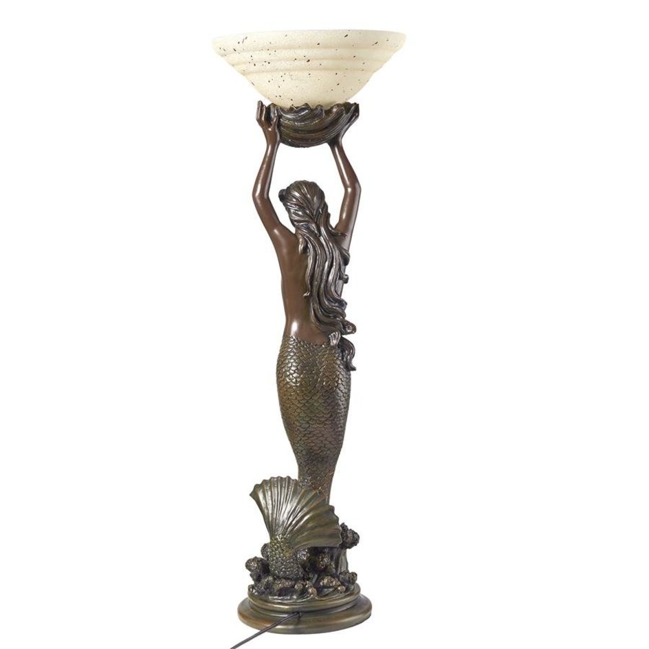 ALDO décor>Lighting > Lamps Mermaid Medium Handmade Sculptural Table Lamp