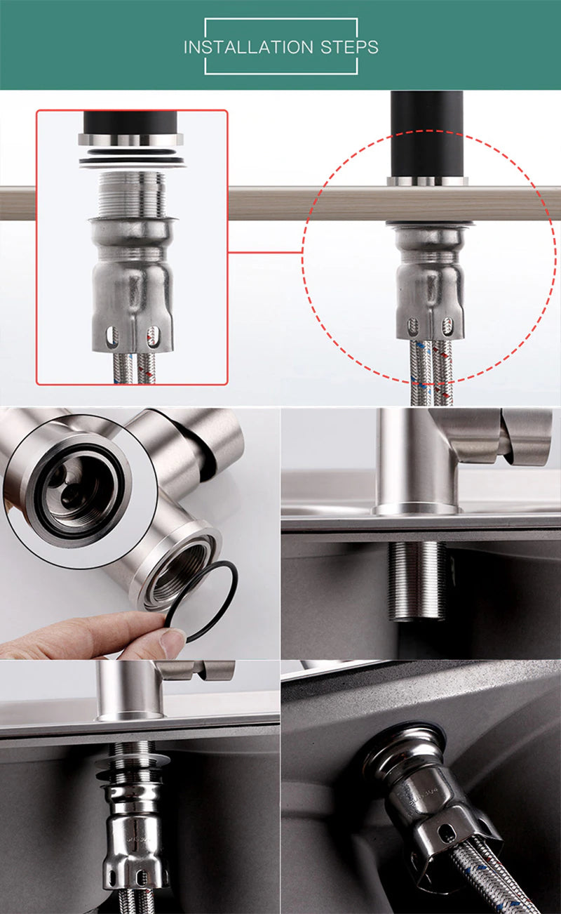 ALDO Hardware>Plumbing Fixtures Bathtub Basin Faucet Chrome Brass and Ceramic Deck 5 Holes Bathtub Mixer Faucet