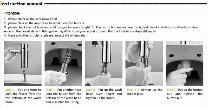 ALDO Hardware>Plumbing Fixtures Senlesen Certified Commercial Heavy-duty LED Light Spring Pull Down Kitchen Sink Faucet Tap with Dual Spout Deck Mounted