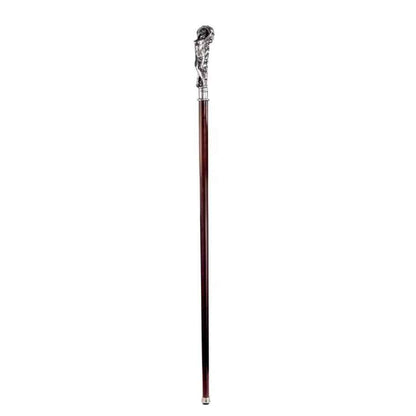 ALDO Health Care Mobility & Accessibility Canes & Walking Sticks 1.5"Wx1.5"Dx39"H / NEW / Wood Italian Solid Hardwood Goddess of Love Pewter Walking Stick Collectible Gift