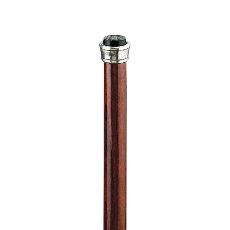 ALDO Health Care Mobility & Accessibility Canes & Walking Sticks 3.5"Wx3.5"Dx33.5"H / NEW / Wood Italian Dragon Solid Hardwood Pewter Walking Stick Collectible Not intended for Orthopedic use.