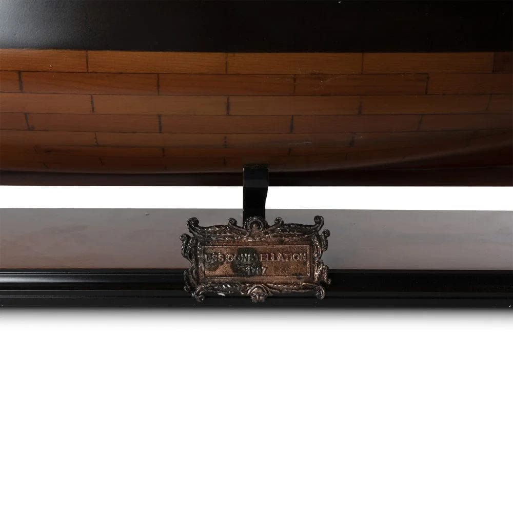 ALDO Hobbies & Creative Arts> Collectibles> Scale Model United States Navy USS Constellation Tall Ship Xtra Large Wood Model Sailboat Assembled