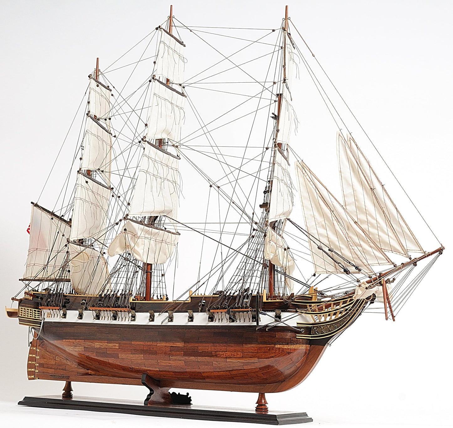 ALDO Hobbies & Creative Arts> Collectibles> Scale Model United States Navy USS Constellation Tall Ship Xtra Large Wood Model Sailboat Assembled