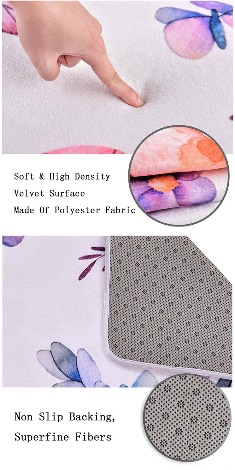 ALDO Home & Kitchen>Area Rugs>Carpet Grafity Style Spring Fantasy Modern Luxury Non-Slip Stain Resistant Rug Carpet