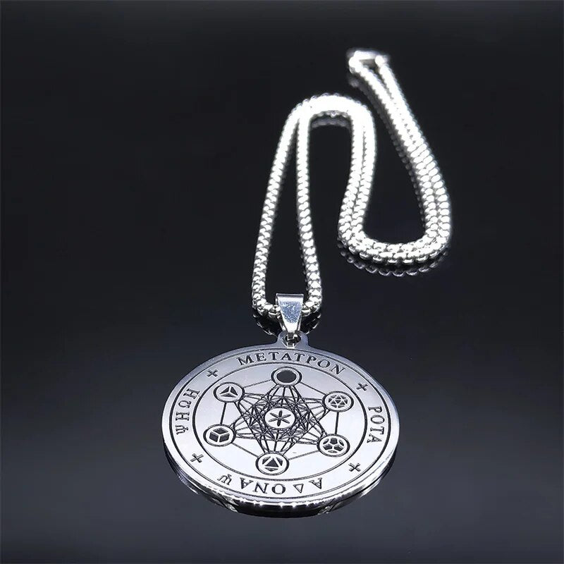 ALDO Jewelry Kabbalah Talisman Tree of Life Amulet Pentacle Pendant for Grat Protection and Success in Your Life