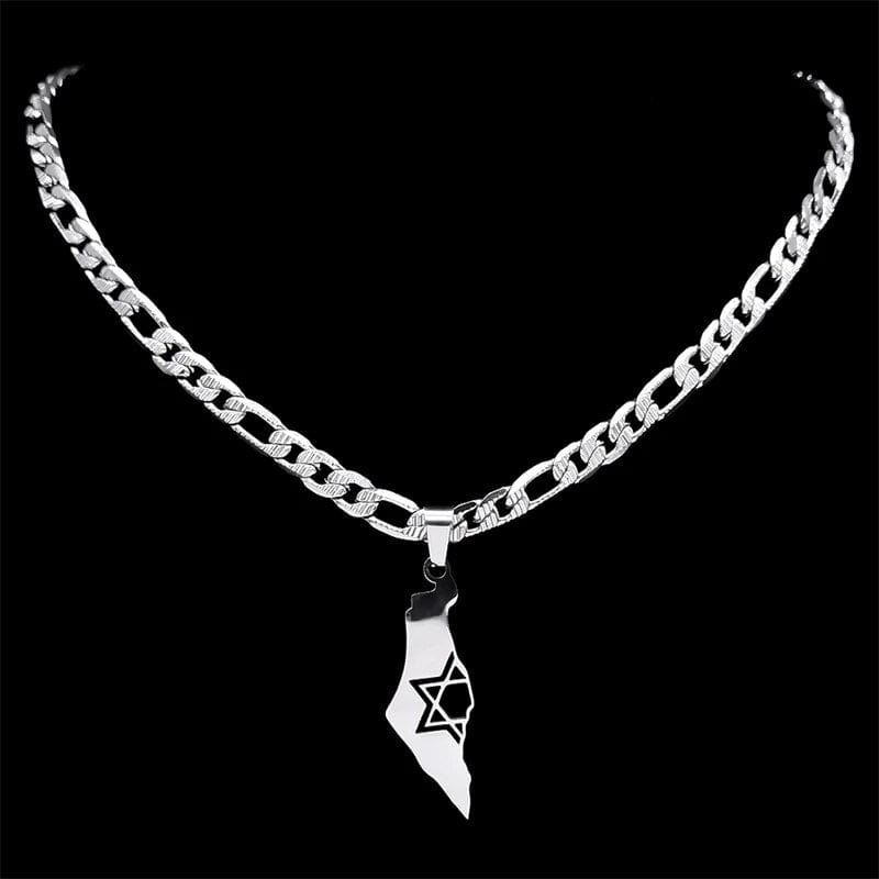 ALDO Jewelry State of Israel with Star Of Davide Pendant Necklace