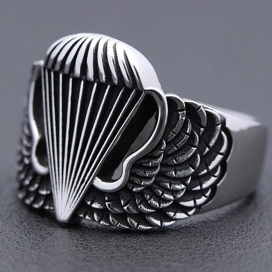 ALDO Jewelry US Army Airborne Parachutist  Sterling Silver Ring