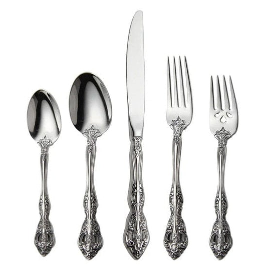 ALDO Kitchen & Dining / Tableware / 5-piece of  Silver 304 Stainless Steel Cutlery Silverware Set