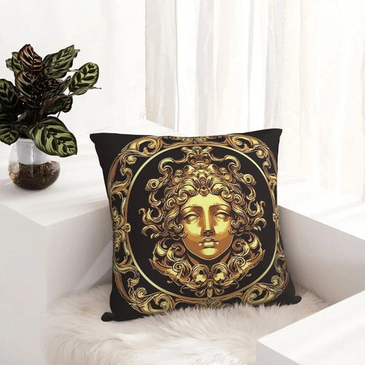 ALDO Linens & Bedding > Bedding > Pillowcases & Shams Versace Style Medusa Head  Double Printed With Zipper Polyester Pillowcases