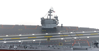 ALDO Military Ships Models Length is 30.50" and beam is 7" / NEW / Wood USS Ronald Ragan Aircraft Carrier  CVN-76  Wood Model Military Ship Assembled