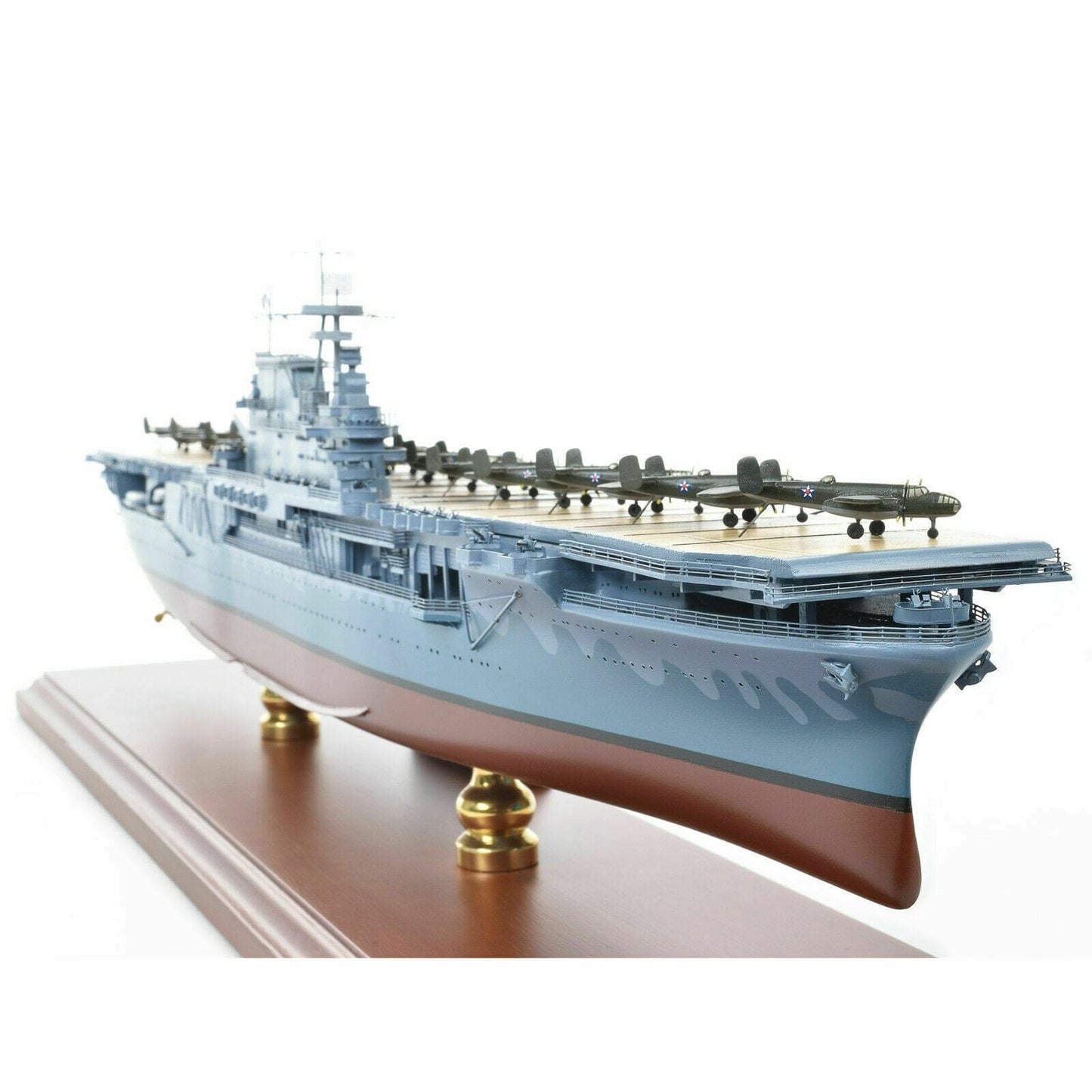 ALDO Military Ships Models US Navy Aircraft Carrier USS Hornet CV-8 Wood Model Military Ship Assembled