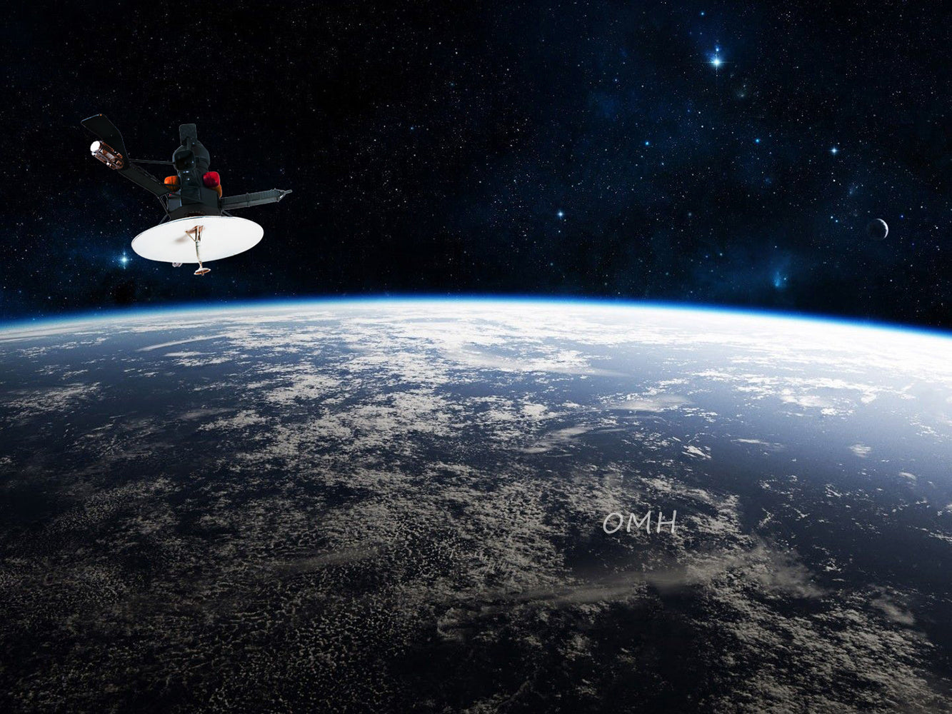 ALDO NASA Space Exploration Models Collection L: 9 W: 19 H: 11 Inches / NEW / iron NASA Galileo Spacecraft Display Model Spacecraft