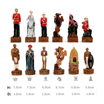ALDO Party & Celebration > Party Supplies > Party Games Collctible British with Zulu War Chess Board Game.Please Choose your Chessboard