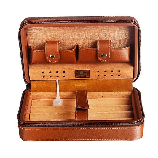 ALDO Smoking Accessories > Ashtrays Cohiba Portable Cedar Wood Multifunctional Travel Humidor