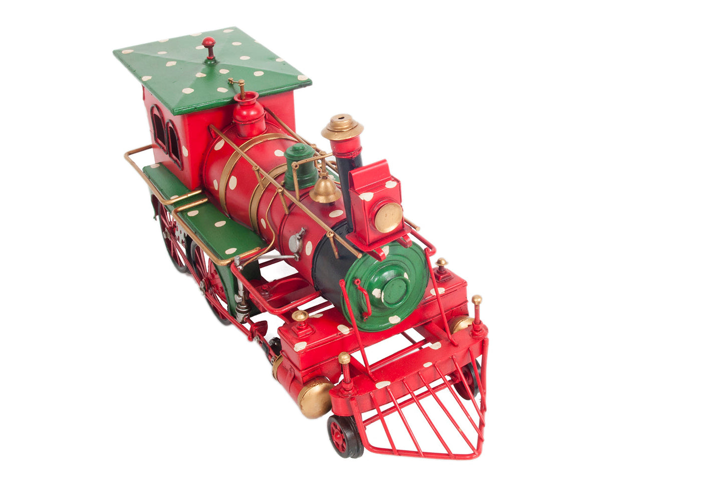 ALDO Toys & Games L: 27.5 W: 6 H: 8.5 Inches / new / metal Christmass Train Handmade Metal Assembled