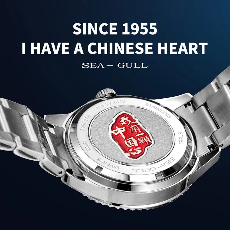 Jaragar Décor > Watches Sea- Gull Original Official World Famous Man's Luxury Ocean Star Luminous Wristwatch Sport 20Bar Diving Waterproof Automatic Movement