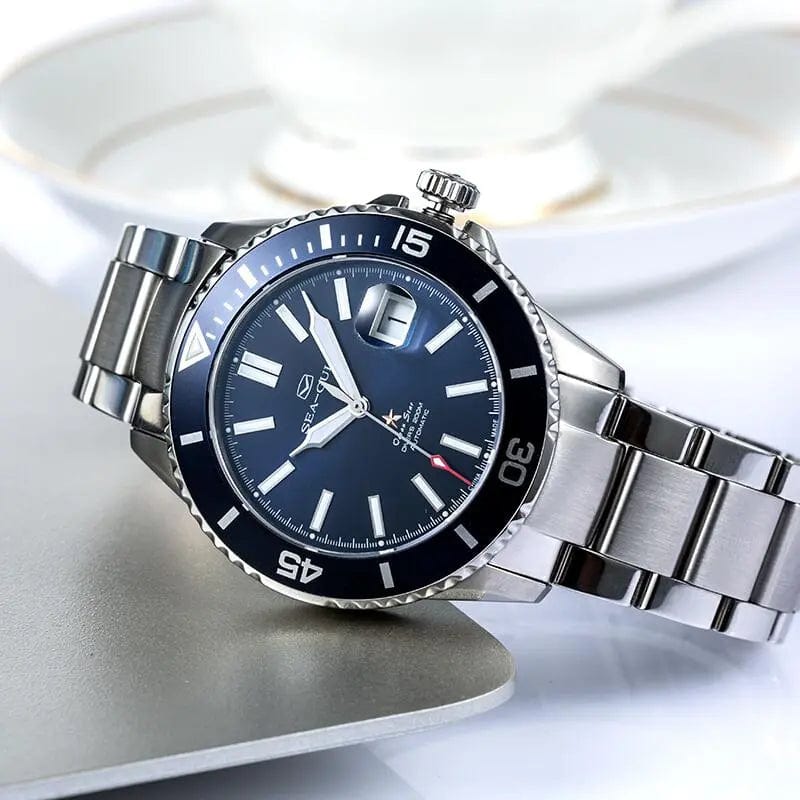 Jaragar Décor > Watches Sea- Gull Original Official World Famouse Man's Luxury Wrist Sport 200m Diving Waterproof Watch Automatic Movement