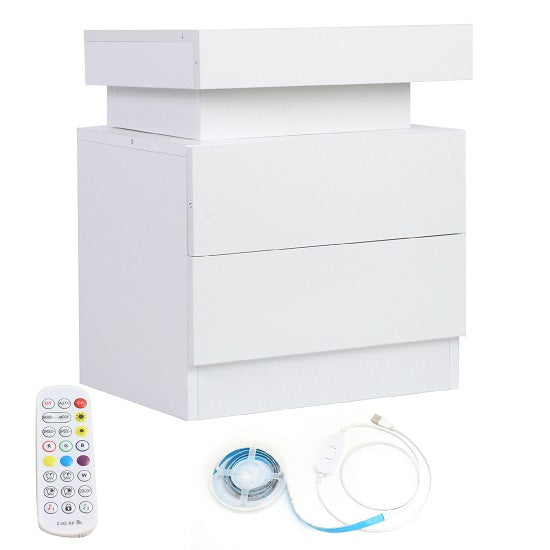 63 Inch 9 Drawer Timeless Elegance and Multifunctional Design White or Black  Modern Wood Dresser for Bedroom With LED and Power Outlets