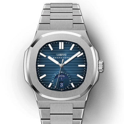 Nautilus Automatic OBLVLO Watches With Multifunctional 50 Miters Water Prooof Luminous Wristwatch For Man by Lobinni Reef Tiger