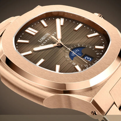 Nautilus Automatic OBLVLO Watches With Multifunctional 50 Miters Water Prooof Luminous Wristwatch For Man by Lobinni Reef Tiger