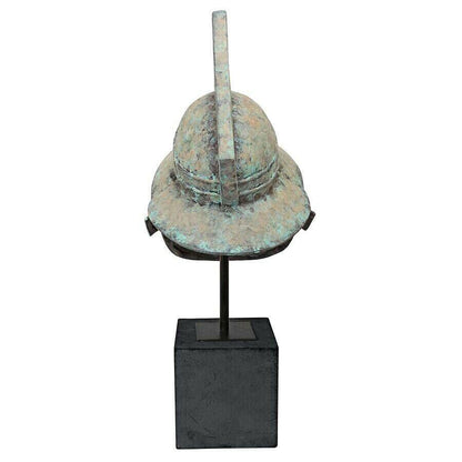 ALDO Arts & Entertainment > Hobbies & Creative Arts > Collectibles > Scale Models Ancient  Roman Pompeii Gladiator Helmet Desktop Statue