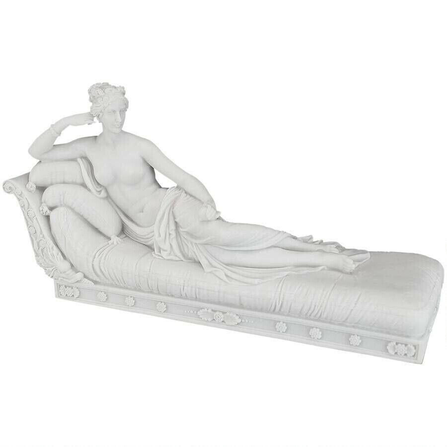 ALDO Artwork >Sculptures & Statues 12½"Wx4½"Dx6½"H. 3 lbs. / NEW / resin Venus Victorious Bonded Marble Statue By Antonio Canova