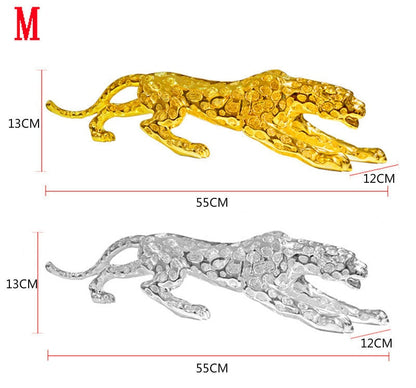 ALDO Artwork Sculptures & Statues Gold and Silver Panther Sculptures