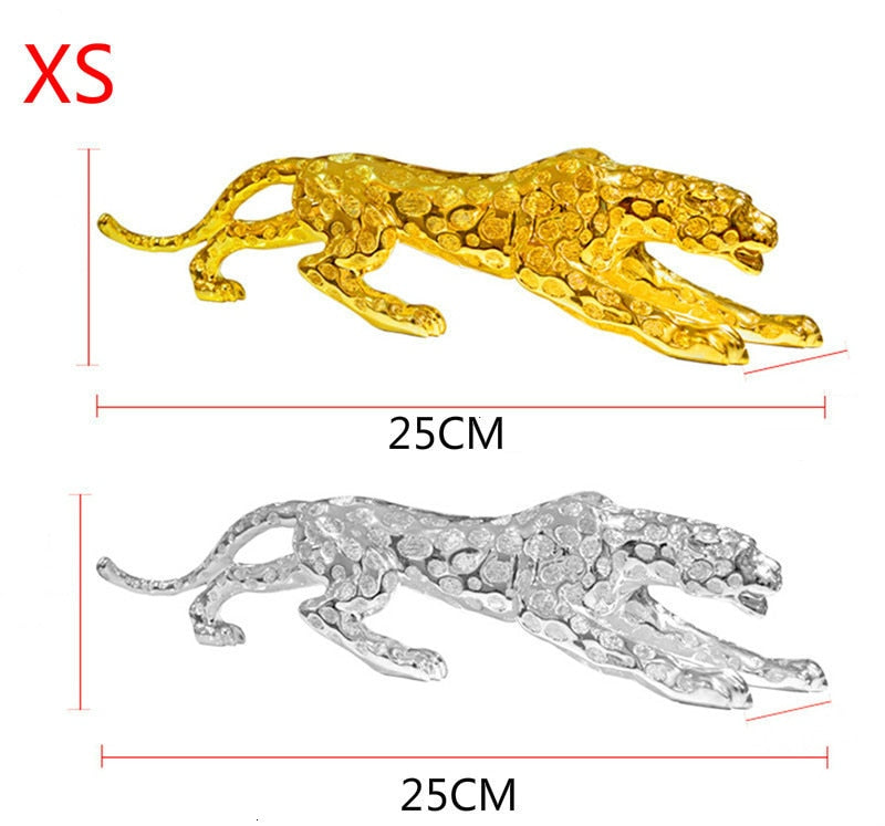 ALDO Artwork Sculptures & Statues Gold and Silver Panther Sculptures