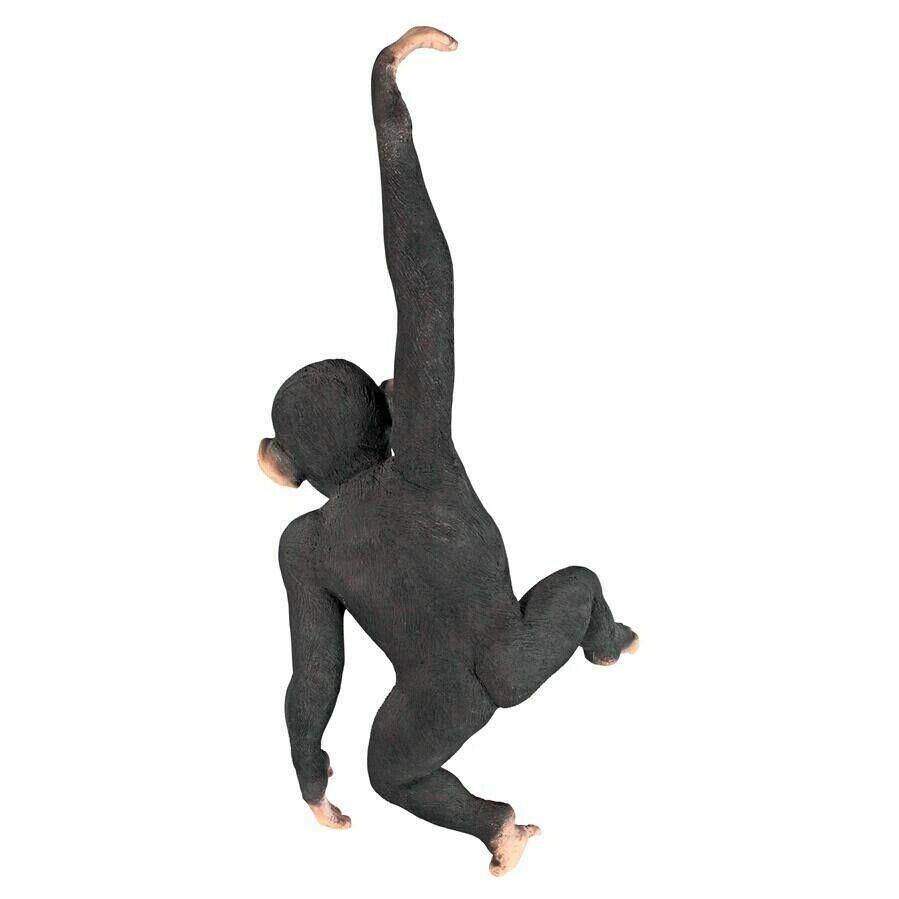 ALDO Artwork>Sculptures & Statues Hanging Monkey Chimpanzee Garden Statue