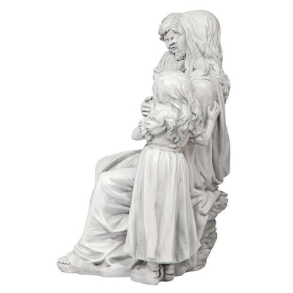 ALDO Artwork Sculptures & Statues Jesus Christ Loves the Little Children Religious Garden Statue by artist Carlo Bronti