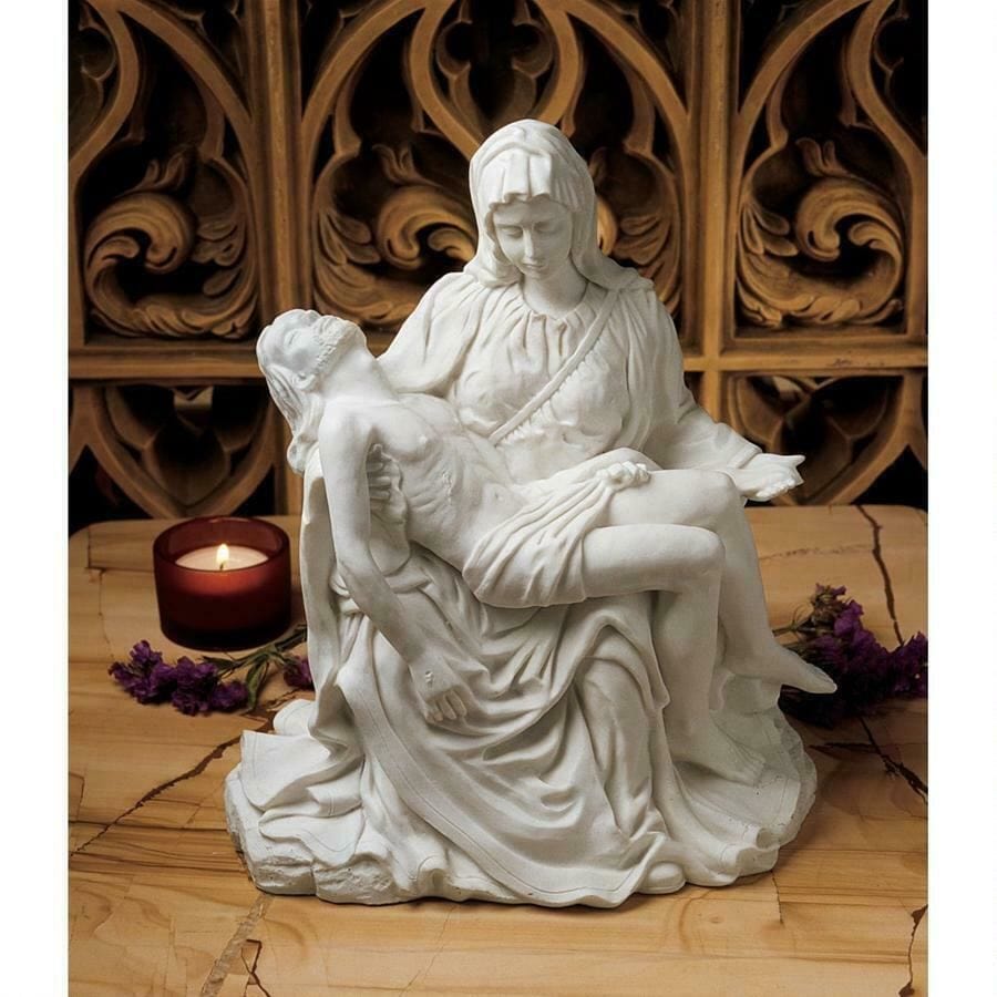 ALDO Artwork Sculptures & Statues Pieta Bonded Marble Statues By Michelangelo Buonarroti