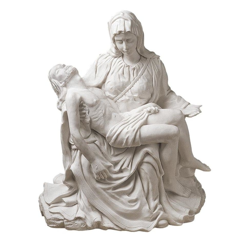 ALDO Artwork Sculptures & Statues Pieta Bonded Marble Statues By Michelangelo Buonarroti