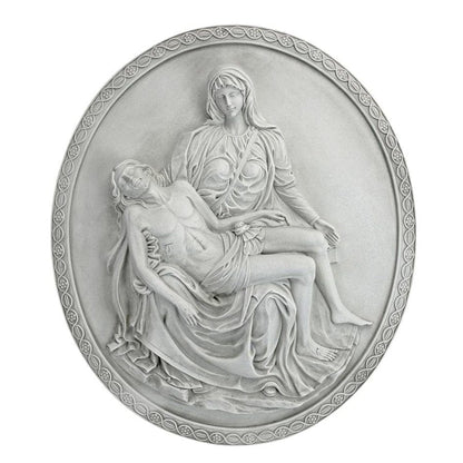 ALDO Artwork>Sculptures & Statues Pieta Wall Sculpture By Michelangelo Buonarroti
