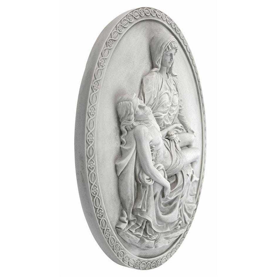 ALDO Artwork>Sculptures & Statues Pieta Wall Sculpture By Michelangelo Buonarroti