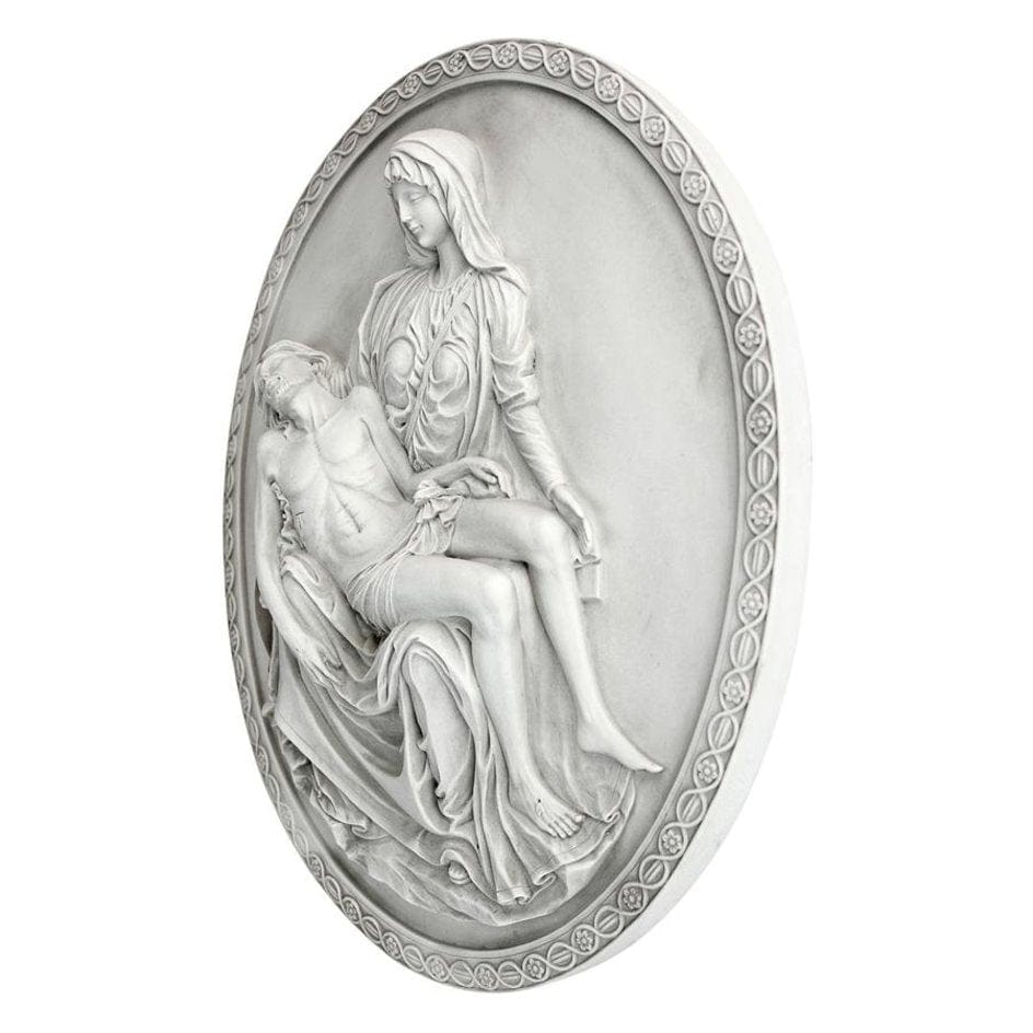 ALDO Artwork>Sculptures & Statues Pieta Wall Sculpture By Michelangelo Buonarroti