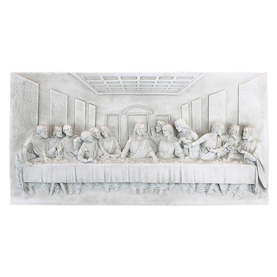 ALDO Artwork>Sculptures & Statues The Last Supper Wall Sculpture by Artist Leonardo da Vinci