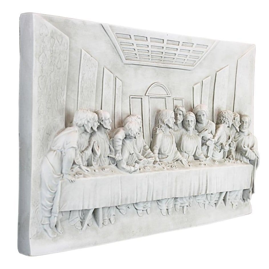 ALDO Artwork>Sculptures & Statues The Last Supper Wall Sculpture by Artist Leonardo da Vinci