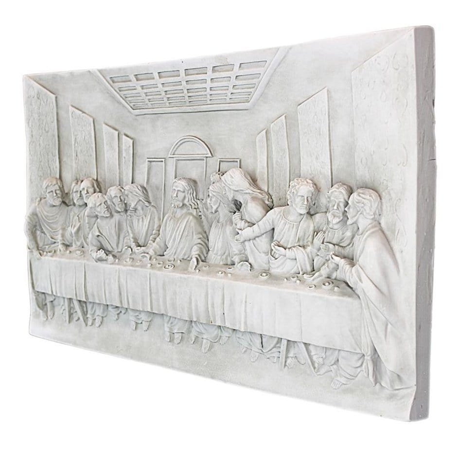 ALDO Artwork>Sculptures & Statues The Last Supper Wall Sculpture by Artist Leonardo da Vinci