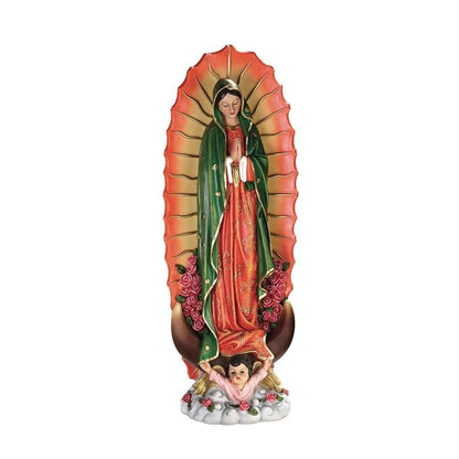 ALDO Artwork>Sculptures & Statues Virgin of Guadalupe Blessed Mother of God Religious Garden Statue