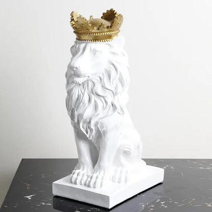 ALDO Artwork Sculptures & Statues White Lion King Animal Statue  Sculpture
