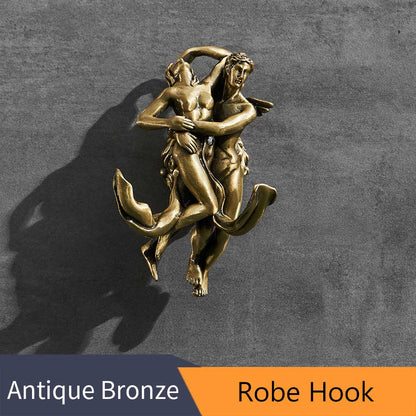 ALDO Bathroom Accessories Robe Hook Romantic Bathroom Hardware Accessories Set Cupid and Psyche Towel Ring and Robe Hook, Toilet Paper Holder Towel Bar Toilet Brush Holder