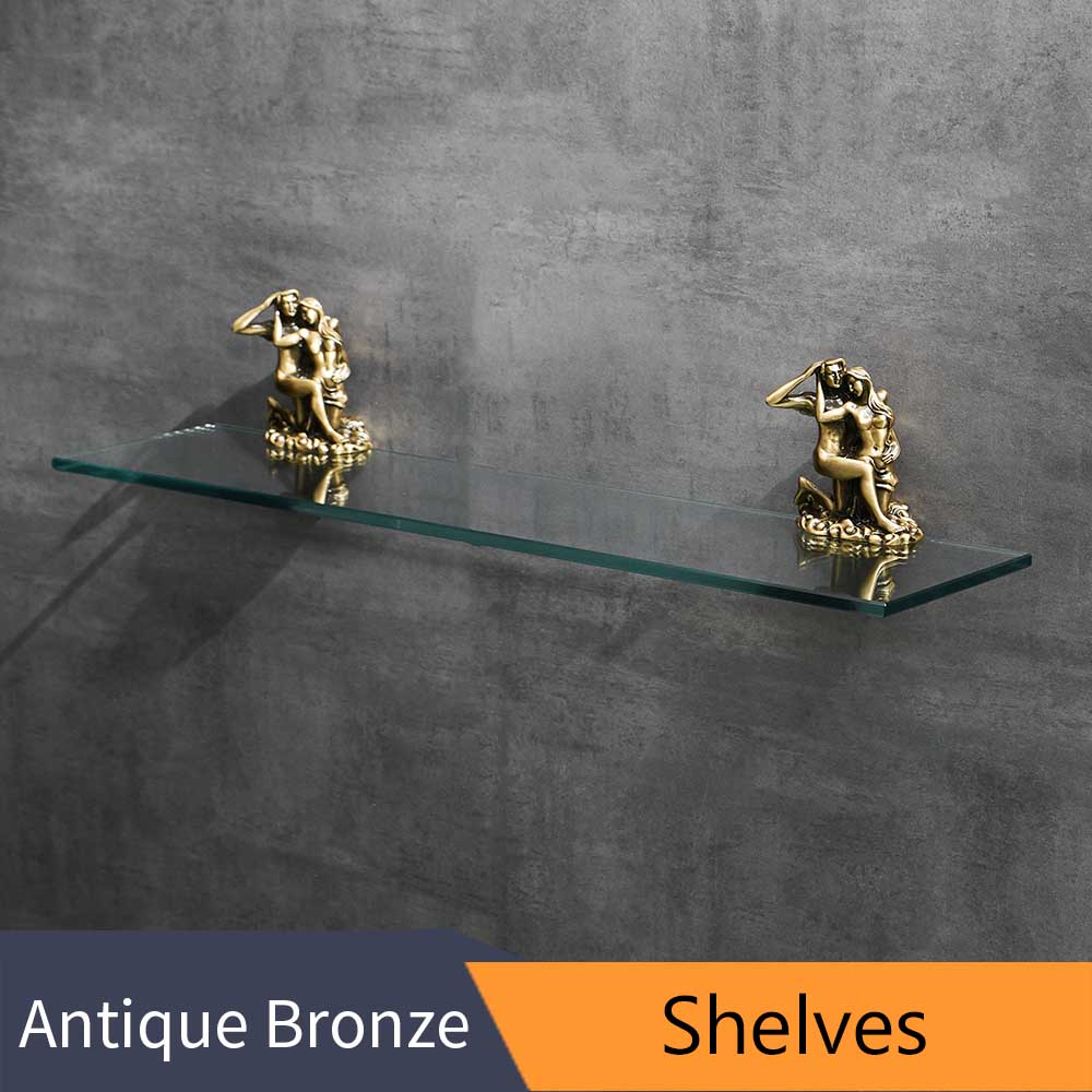 ALDO Bathroom Accessories Shelve Romantic Bathroom Hardware Accessories Set Cupid and Psyche Towel Ring and Robe Hook, Toilet Paper Holder Towel Bar Toilet Brush Holder